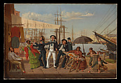 After a Long Cruise, John Carlin (American, Philadelphia, Pennsylvania 1813–1891 New York), Oil on canvas, American