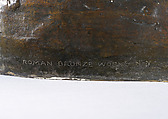 Genius of Immortality, Isidore Konti (Hungarian, Vienna 1862–1938 Yonkers, New York), Bronze, American