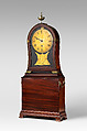 Simon Willard (1753–1848), Mahogany, pine; brass, iron, steel, lead, synthetic cord (modern), American