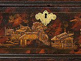 Chest of Drawers, Japanned maple, japanned white pine, white pine; brass, American