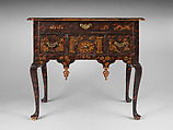 Dressing table, Japanned maple, white pine, American