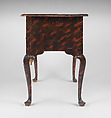 Dressing table, Japanned maple, white pine, American
