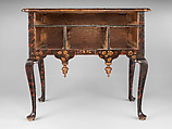 Dressing table, Japanned maple, white pine, American
