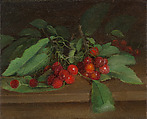 Cherries, Charles Ethan Porter  American, Oil on canvas, American