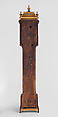Tall Clock, Joseph Ward (active ca. 1740–60), Japanned white pine; brass, iron, glass, American