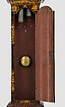 Tall Clock, Joseph Ward (active ca. 1740–60), Japanned white pine; brass, iron, glass, American