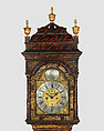 Tall Clock, Joseph Ward (active ca. 1740–60), Japanned white pine; brass, iron, glass, American