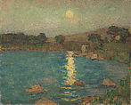 Moonlight, Edith Mitchill Prellwitz  American, Oil on wood panel, American
