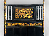 Bedstead, Herter Brothers (German, active New York, 1864–1906), Cherry, American