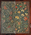Card Table, Mahogany, cherry, pine, and needlework upholstery, American