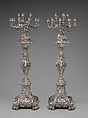 Pair of Candelabra, Tiffany & Co. (1837–present), Silver, American
