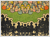 Eugene Field (1850–1895), Mary Sully (Dakota, 1896–1963), Colored pencil, wax crayon, ink, and graphite on paper, Dakota