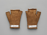 Gloves, United Society of Believers in Christ’s Second Appearing (“Shakers”) (American, active ca. 1750–present), Cotton, knitted, American, Shaker