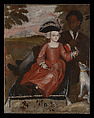 Child of the Van Rensselaer Family with Servant, John Heaton (active 1730–1745), Oil on canvas