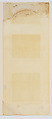 Design for a landscape window, Louis C. Tiffany (American, New York 1848–1933 New York), Watercolor on paper mounted on board, American
