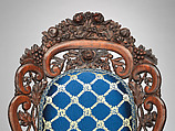 Tête-à-tête, Attributed to John Henry Belter (American, born Germany 1804-1863 New York), Rosewood, ash, pine, walnut, American