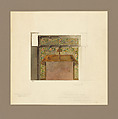 Suggestion for mosaic mantel facing / Mr. G. E. Hardy, Englewood, New Jersey, Louis C. Tiffany (American, New York 1848–1933 New York), Watercolor on paper, American