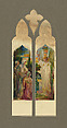 Thompson memorial window: Resurrection, St. Marks Episcopal Church, Salt Lake City, Utah, Louis C. Tiffany (American, New York 1848–1933 New York), Watercolor, gouache, graphite, and black ink on artist board, American