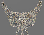 Necklace, Dreicer &amp; Co. (American, New York, 1868–1927), Diamonds, natural pearls, and platinum, American