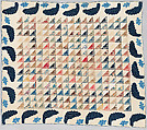 Quilt, pieced, Cotton, American