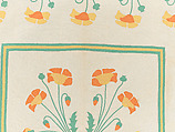 Quilt, appliqued, Cotton, American