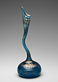 Swan-neck bottle, Louis C. Tiffany  American, Glass, mold-blown, American