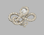 Brooch, Diamonds, emeralds, platinum, American