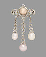 Brooch, Tiffany & Co. American, Diamonds, pearls, platinum, American