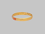 Ring, John Edwards (ca. 1671–1746), Gold, American
