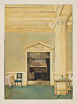 Design for club interior, Louis C. Tiffany (American, New York 1848–1933 New York), Graphite, watercolor, and ink on paper mounted on boardTR., American