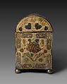 Chest, Unknown artist, Viceroyalty of New Granada (present-day Colombia), Wood, barniz de Pasto lacquer, silver, Colombia (Pasto)