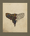 Cartoon for "Grapevine" Light Screen, Louis C. Tiffany American, Transparent and opaque watercolor, ink, and graphite on paper, American
