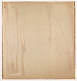Design for Ark Doors, Temple Emanu-El, New York, Louis C. Tiffany (American, New York 1848–1933 New York), Silver gelatin print with brown ink and graphite on wove paper mounted on board in original warm grey window mat, American