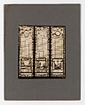Photograph of a window, Louis C. Tiffany (American, New York 1848–1933 New York), Photograph mounted on board, American
