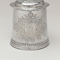 Tankard, Benjamin Wynkoop (baptized 1675–1751), Silver, American