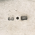 Tankard, Marked by I. P., Silver, American