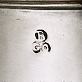 Tankard, Gerrit Onckelbag (baptized 1670–1732), Silver, American