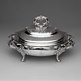 Entree Dish, Taylor and Lawrie (active 1837–62), Silver, American