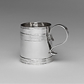 Mug, Marked by H. B., Silver, American