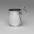 Mug, Abraham Fellows (1786–1851), Silver, American