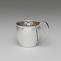 Cup, Cary Dunn (active ca. 1765–96), Silver, American