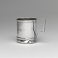 Child's Cup, Albert Coles (ca. 1815–1885), Silver, American