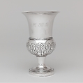 Goblet, Anthony Rasch (ca. 1778–1858), Silver, American