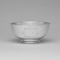 Punch Bowl, Adrian Bancker (1703–1772), Silver, American