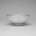 Punch Bowl, Silver, American