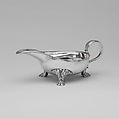 Sauceboat, Eoff and Conner (active 1833–34), Silver, American