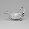 Sauceboat, Possibly by Paul Revere Jr. (American, Boston, Massachusetts 1734–1818 Boston, Massachusetts), Silver, American