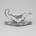 Sauceboat, Unger Brothers (1872–1919), Silver and gilding, American