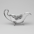 Sauceboat, Unger Brothers (1872–1919), Silver and gilding, American