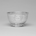 Bowl, Marked by W. T., Silver, American or Irish
